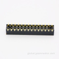 In-Line Patch Female Connector Gold-plated double row female connector Manufactory